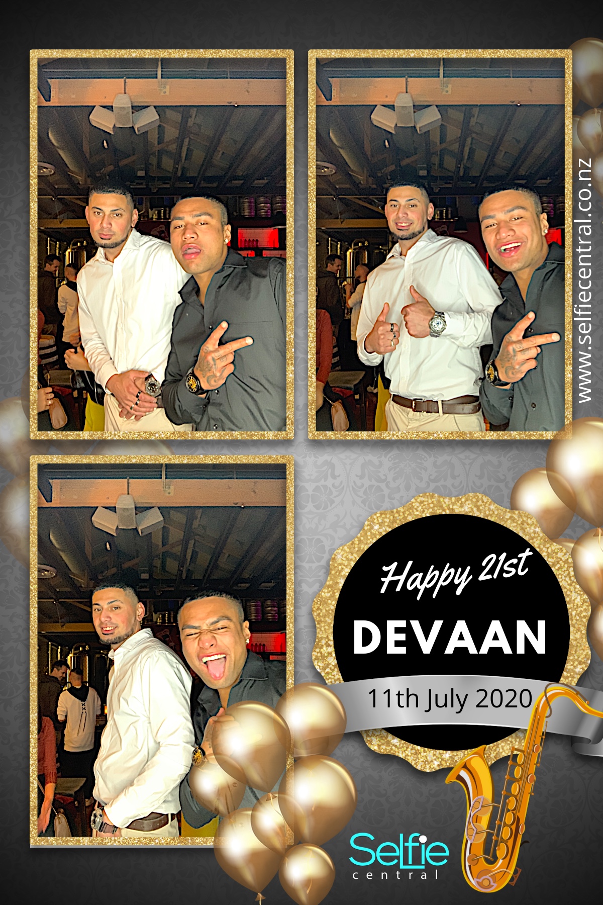 Happy 21st Devaan | View more photos from the event at gallery.photobooth.co.nz/u/SelfieCentral/Happy-21st-Devaan